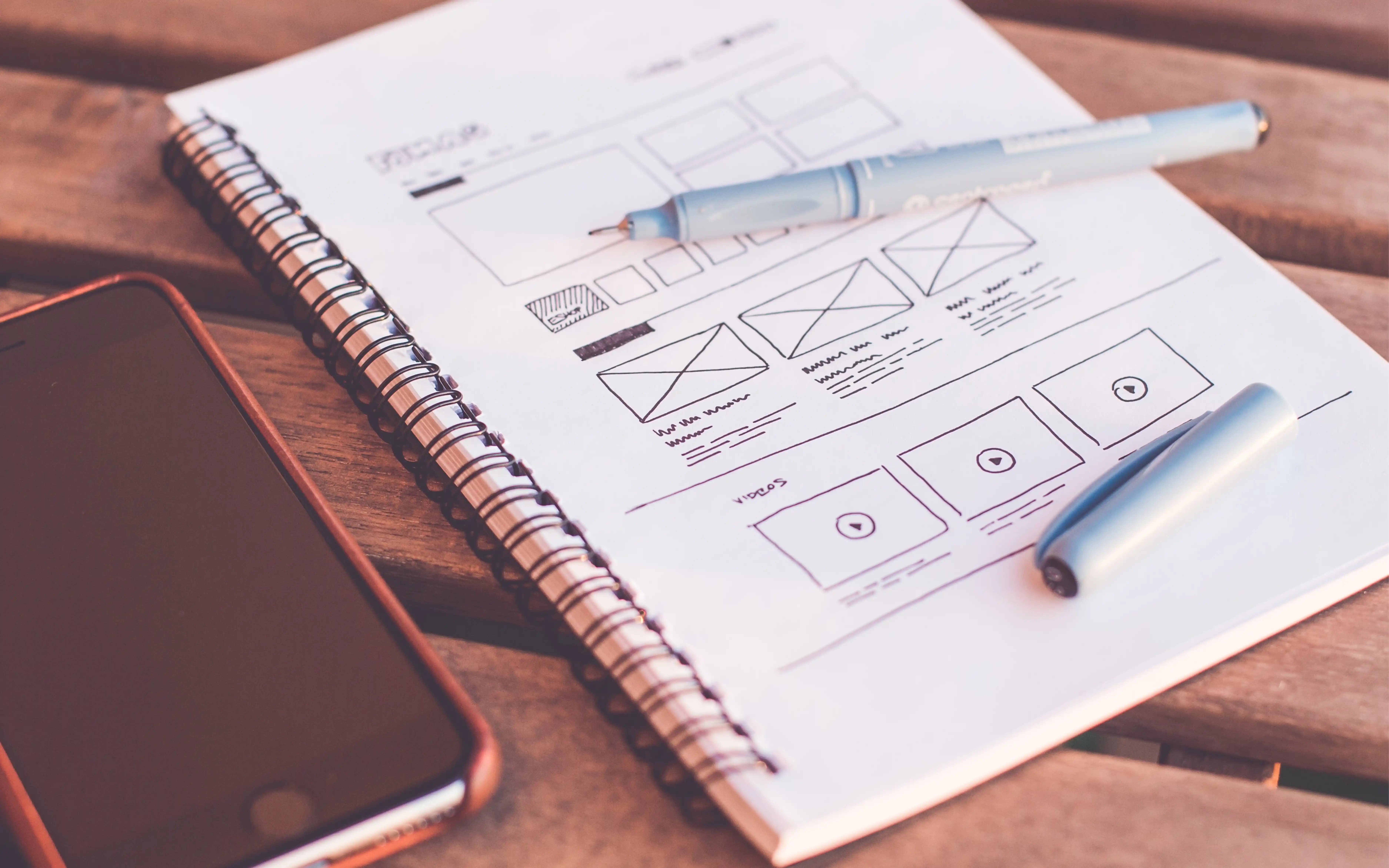 A Faeb client website design shown at desktop width
