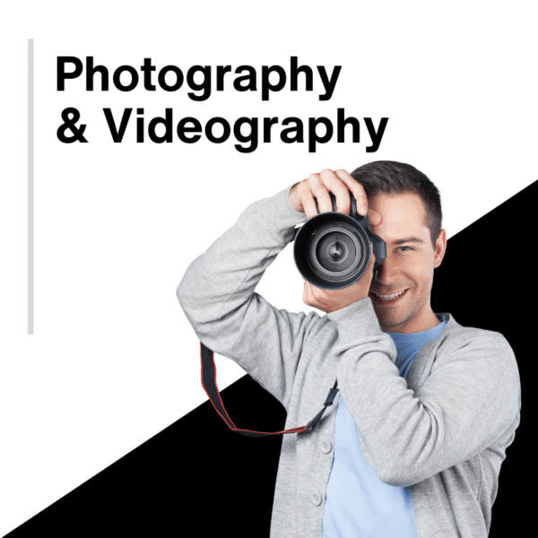Professional Photography and Videography Portfolio Website Development Creative Media Showcase Web Design