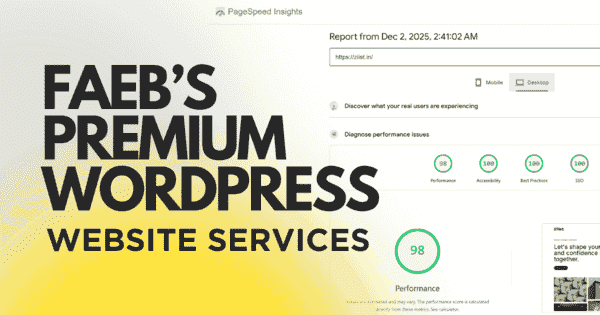 Faeb's Premium WordPress Website Services: Explained